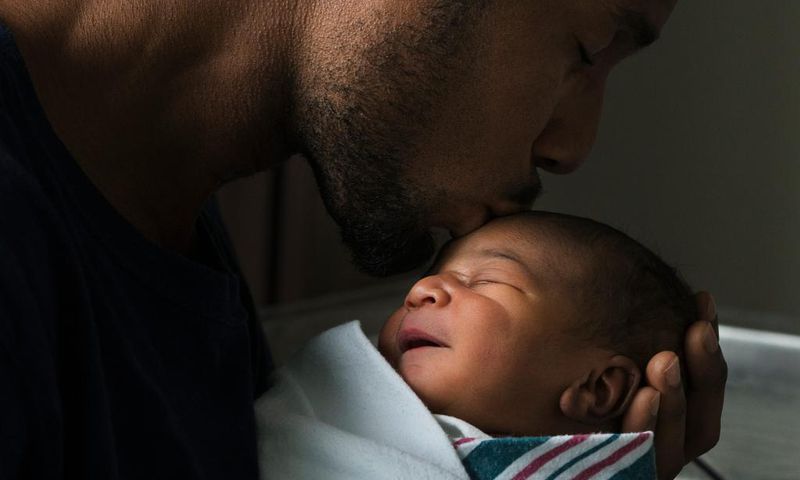 A nurse recommends washing your hands before holding your newborn.