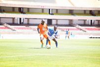 Nairobi City Stars striker Ezekiel Odera in a tussle for a ball with Sofapaka  player in recent FKF Premier League match (Photo Credit: City Stars FB pager)