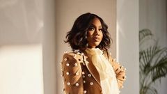 Sarah Jakes Roberts in Medlin Boss Couture [Instagram]