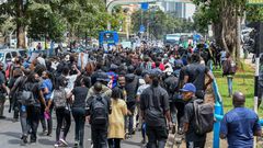 Protests against the Finance Bill 2024 in Nairobi