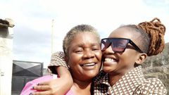 Comedian Natalie Githinji’s mother survives nasty road accident