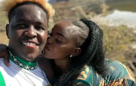 File image of DJ Fatxo with Gathoni Waruguru