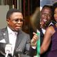 A collage image of Ababu Namwamba and his ex-wife, the late Priscah Mwaro