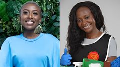 Founders of Kenyan start-ups Juliet Njoroge (Mosmos), Fridah Karani (Hela Money) and Jackie Kamau (The Laundry Lady).