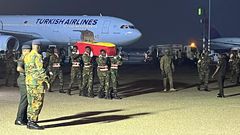 Remains of Christian Atsu returned ho