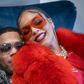 Nelly and Ashanti during their appearance and show at the State Farm Arena, Atlanta in April 2024