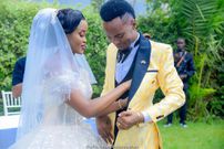 Stephen Kasolo weds lover Grace