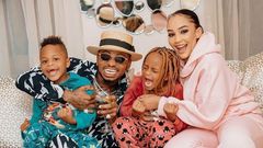 Zari Hassan, Diamond Platnumz and their Kids Tiffah and Nillan