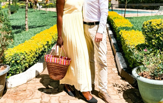 Akothee with her fiancé, Dennis 'Omosh' Schweizer