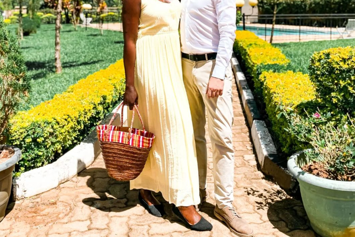 Akothee with her fiancé, Dennis 'Omosh' Schweizer