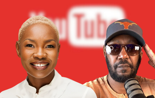 Google Head Of Communications & Public Affairs, Africa Dorothy Ooko and Andrew Kibe