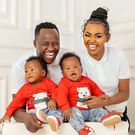 Content Creator Nicholas Kioko with his family