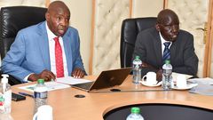 Education CS Ezekiel Machogu and PS Belio Kipsang held a virtual meeting with Regional Coordinators of education, County Directors of Education and Subcounty Directors of Education on February 13, 2023