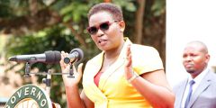 Meru Governor Kawira Mwangaza during a past event