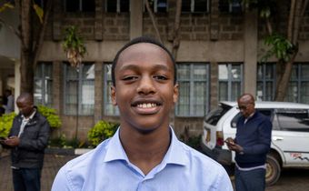 Michael Warutere from Riara Springs Academy