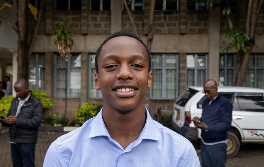 Michael Warutere from Riara Springs Academy