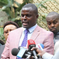 Kiharu MP Ndindi Nyoro during a past media address in Parliament
