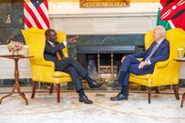 President William Ruto and U.S. President Joe Biden at the White House on May 22, 2024