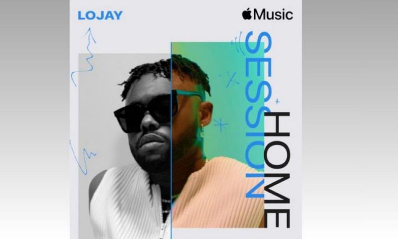 Apple Music home session features Afrobeats star Lojay
