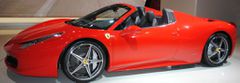 Ferrari 458 Spider at the Frankfurt Motor Show