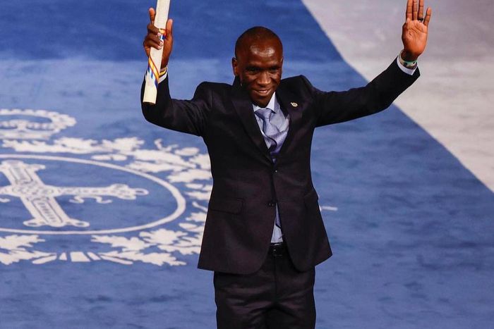 Marathon champion Eliud Kipchoge was awarded the prestigious Princess of Asturias Sports Award for 2023 on October 20, 2023