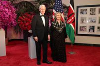 Former President Bill Clinton, left, and his wife, former Secretary of State Hillary Clinton - Getty Images