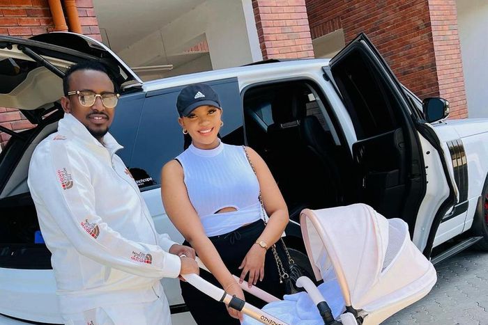 Jimal RohoSafi and his girlfriend Michelle Wangari