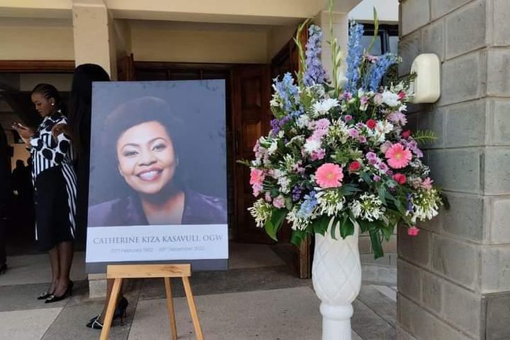 Catherine Kasavuli memorial service was conducted at Friends Church in Nairobi