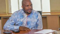 Lang'ata Member of Parliament (MP) Phelix Odiwuor popularly known as Jalang'o