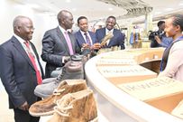 President William Ruto conducted an impromptu inspection at the Jomo Kenyatta International Airport (JKIA) on Monday evening August 21, 2023