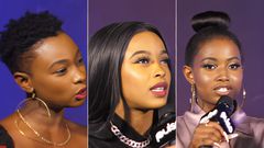 Kalondu Musyimi, Azeezah Hashim and Claudia Naisabwa speaking on Pulse Let's Talk