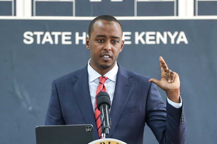 State House Spokesperson Hussein Mohamed