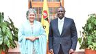 President William Ruto meets with UN Deputy Sec Gen Amina Mohammed at State House in October 2022