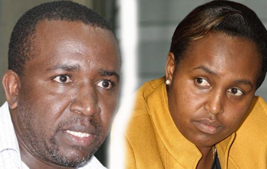 Senator Mithika Linturi and Marianne Kitany