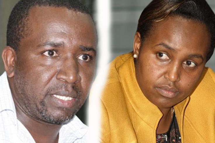 Senator Mithika Linturi and Marianne Kitany