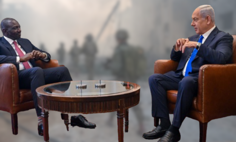 President William Ruto reached out to Israeli Prime Minister Benjamin Netanyahu
