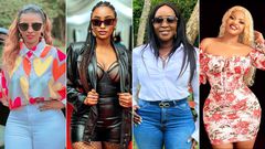 Anerlisa Muigai, Michelle Ntalami, Terryanne Chebet and Petra