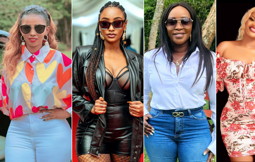 Anerlisa Muigai, Michelle Ntalami, Terryanne Chebet and Petra