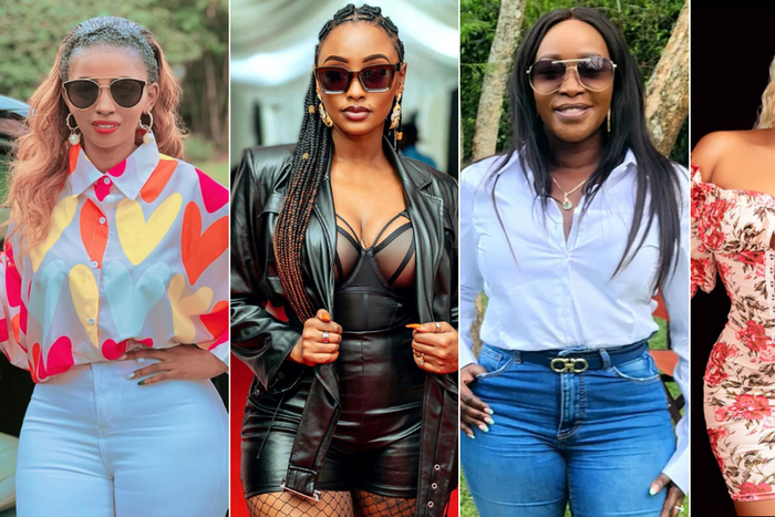 Anerlisa Muigai, Michelle Ntalami, Terryanne Chebet and Petra