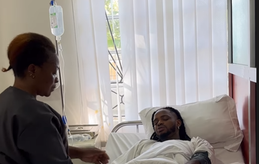 Diamond Platnumz hospitalised in Arusha