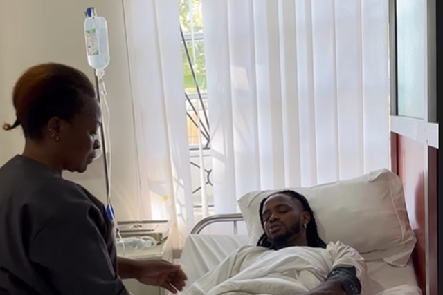 Diamond Platnumz hospitalised in Arusha