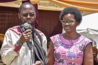 Kisumu County Governor Anyang' Nyong'o and First Lady Dorothy Nyong'o