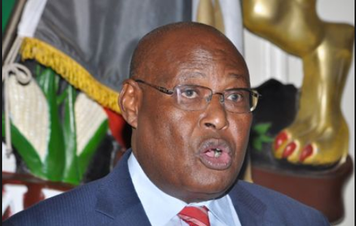 Ex-National Assembly Speaker Francis Ole Kaparo