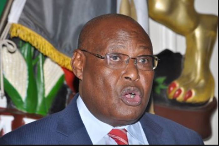 Ex-National Assembly Speaker Francis Ole Kaparo