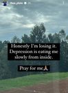 I am losing it, depression is eating me slowly - Thee Pluto cries out for help