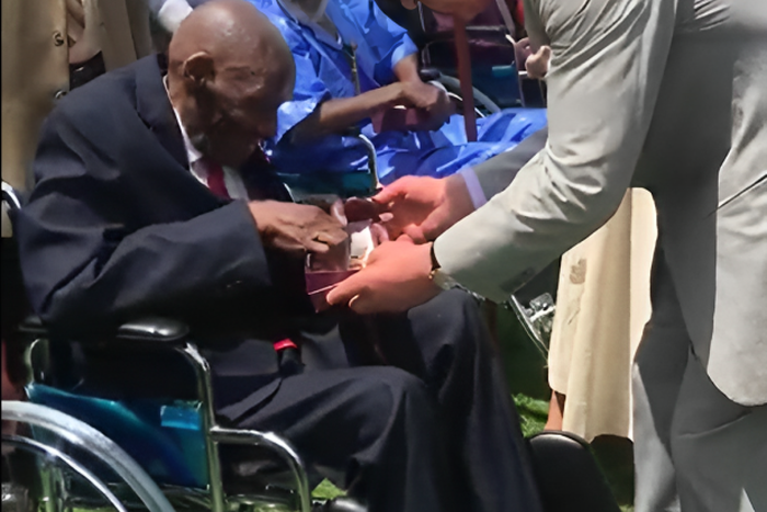 King Charles III honours 117-year-old Samweli Nthigai Mburia a WWII veteran