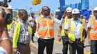 CS Murkomen at the Mombasa Port