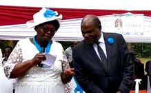 Former IEBC Chair Wafula Chebukati & his wife Mary