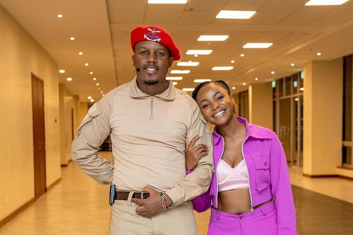 Abel Mutua with his wife Judy Nyawira (Instagram)