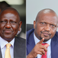 A collage of Senate Majority Leader Aaron Cheruiyot, President William Ruto and CS Moses Kuria